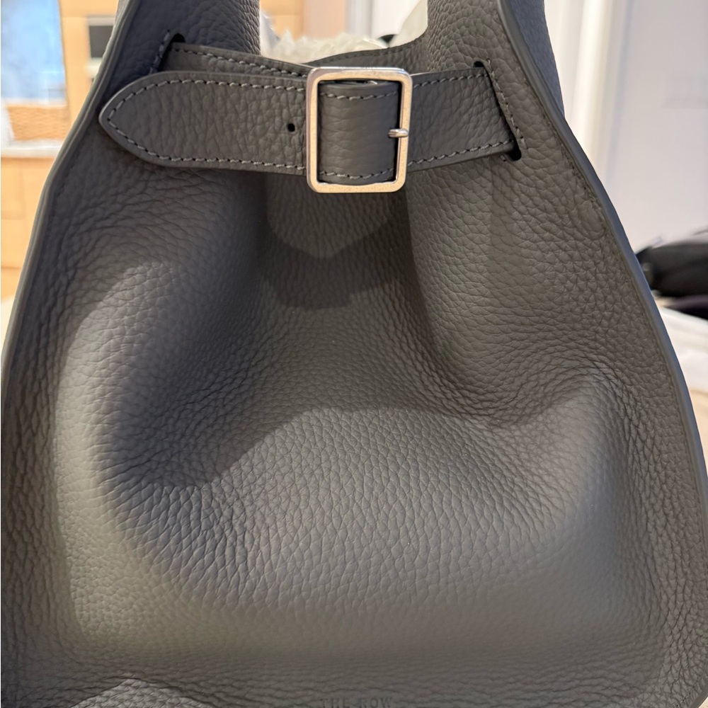 The Row Margaux 15, Gray Tote Bag - Picture 3 of 15